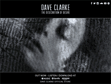 Tablet Screenshot of daveclarke.com